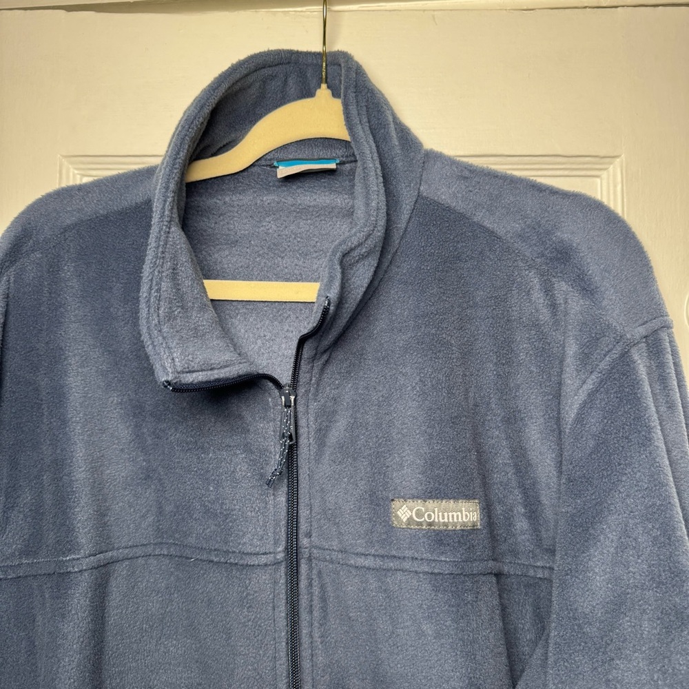 Columbia Steens Mountain Full-Zip Fleece Jacket In Collegiate Navy XL - Picture 4 of 16